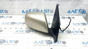 Зеркало боковое правое в сборе Lexus RX330 RX350 RX400h 04-09 11 пинов, золото, царапины