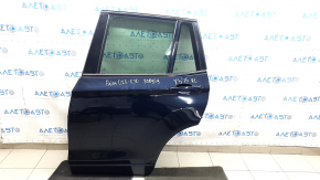 Дверь в сборе задняя левая BMW X3 F25 11-17 черный 416, подсветка в ручке царапины, окрашена 0.25-0.30
