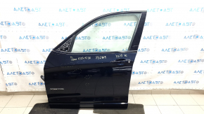 Дверь в сборе передняя левая BMW X3 F25 11-17 черный 416, с эмблемой Xdrive 28i, Keyless, царапины, тычка, окрашена 0.25-0.30