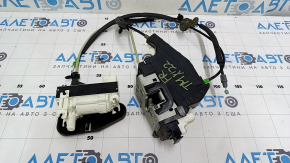 Замок двери передней правой Tesla Model X 22-26 с механизмом дотяжки