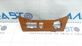 Накладка торпеды под прикуриватель Lexus RX300 RX330 RX350 RX400h 04-09 под светлое дерево, царапины