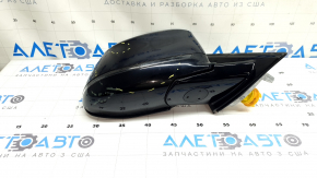 Ansamblu oglindă retrovizoare dreapta pentru BMW X3 F25 15-17, 5 pini, semnalizare, antiorbire automată, încălzită, negru 416, zgârieturi, zgârieturi  
