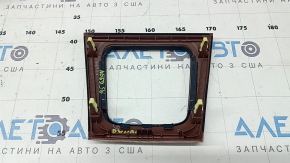 Обрамление накладки шифтера КПП Lexus RX300 RX330 RX350 RX400h 04-09 под дерево, царапины