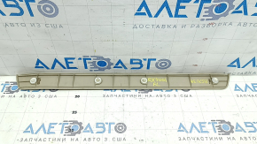 Накладка порога внешняя передняя левая Lexus RX300 RX330 RX350 RX400h 04-08 бежевая, царапины