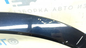 Накладка арки крыла задняя левая BMW X3 F25 11-17 M-Sport черный 416, царапины, надломано крепление,