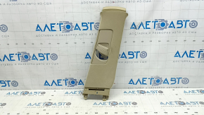 Накладка центральной стойки верхняя ремень правая Lexus RX300 RX330 RX350 RX400h 04-09 беж, под химч, царапина, запилена, надрывы