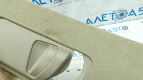 Накладка центральной стойки верхняя ремень правая Lexus RX300 RX330 RX350 RX400h 04-09 беж, под химч, царапина, запилена, надрывы