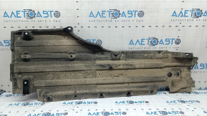 Защита днища правая Ford Mustang mk6 18-23 затерта, надрывы