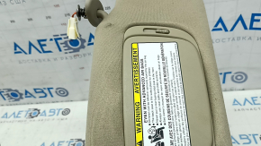 Parasolar dreapta pentru Lexus RX300 RX330 RX350 RX400h 04-09, bej, fără cârlig