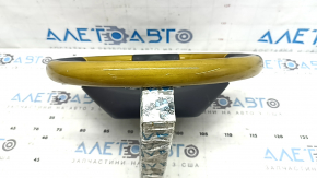 Руль голый Lexus RX300 RX330 RX350 RX400h 04-09 кожа черная, с деревом, с накладками, царапины, потерт