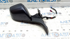 Зеркало боковое правое в сборе Tesla Model 3 18-20 13+1 пинов, подогрев, автозатемнение, хром, графит PMNG