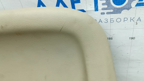 Накладка спинки пассажирского сидения задняя Lexus RX300 RX330 RX350 RX400h 04-08 кожа бежевая, замята, под чистку