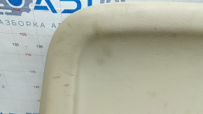 Накладка спинки пассажирского сидения задняя Lexus RX300 RX330 RX350 RX400h 04-08 кожа бежевая, замята, под чистку