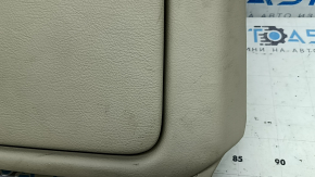 Накладка спинки пассажирского сидения задняя Lexus RX300 RX330 RX350 RX400h 04-08 кожа бежевая, замята, под чистку
