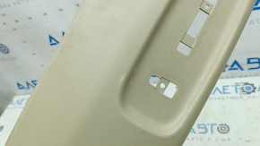 Husă laterală scaun șofer, stânga, Lexus RX300 RX330 RX350 RX400h 04-08, bej, crăpătură în suport, zgârieturi, plastic alb
