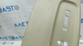 Husă laterală scaun șofer, stânga, Lexus RX300 RX330 RX350 RX400h 04-08, bej, crăpătură în suport, zgârieturi, plastic alb