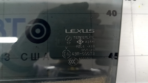 Стекло двери задней левой Lexus RX300 RX330 RX350 RX400h 04-08 тонировка, царапины