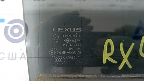 Стекло двери задней правой Lexus RX300 RX330 RX350 RX400h 04-08 тонировка, царапины
