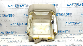 Обшивка спинки пассажирского сиденья Lexus RX300 RX330 RX350 RX400h 04-09 кожа бежевая, потрескана, под подогрев, под чистку, замята