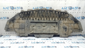 Защита переднего бампера Ford Mustang mk6 18-23 рест 2.3T, потерта, надрывы
