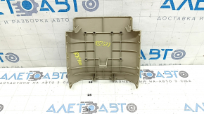 Накладка центральной консоли задняя Lexus RX300 RX330 RX350 RX400h 04-08 бежевая, царапины, надломаны крепления