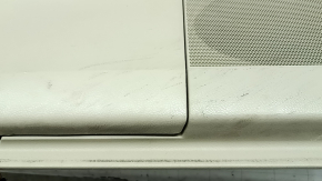 Обшивка двери карточка передняя левая Lexus RX300 RX330 RX350 RX400H 04-09 беж, с бежевой вставкой, подлокотник беж кожа, молдинг под дерево глянец, с пленкой под дерево, с ручкой, с карманом, царапин
