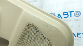 Ornamente ușă spate stânga Lexus RX300 RX330 RX350 RX400H 04-09 bej, cu inserție bej, cotiera piele bej, mulaj sub lemn lucios, cu folie sub lemn, cu mâner, rupturi, zgârieturi,