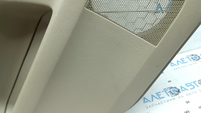 Ornamente ușă spate stânga Lexus RX300 RX330 RX350 RX400H 04-09 bej, cu inserție bej, cotiera piele bej, mulaj sub lemn lucios, cu folie sub lemn, cu mâner, rupturi, zgârieturi,