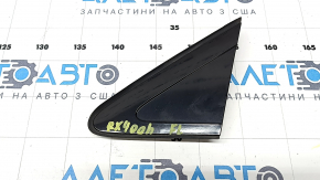 Capac triunghiular pentru montantul stânga față al Lexus RX300 RX330 RX350 RX400h 04-08, negru lucios