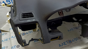 Торпедо передняя панель без AIRBAG Lexus RX400h 06-08 черная, потрескано, потерто, царапины