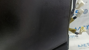 Торпедо передняя панель без AIRBAG Lexus RX400h 06-08 черная, потрескано, потерто, царапины