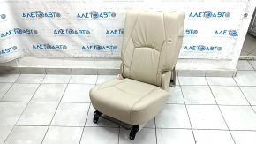 Заднее сиденье левое Lexus RX300 RX330 RX350 RX400h 04-09 кожа беж, под химчистку, замята