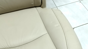 Заднее сиденье левое Lexus RX300 RX330 RX350 RX400h 04-09 кожа беж, под химчистку, замята