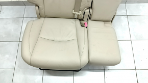 Заднее сиденье правое Lexus RX300 RX330 RX350 RX400h 04-09 кожа беж, с ремнем, с подлокотником, под химчистку, замято