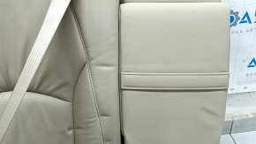 Заднее сиденье правое Lexus RX300 RX330 RX350 RX400h 04-09 кожа беж, с ремнем, с подлокотником, под химчистку, замято