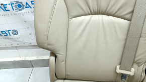 Заднее сиденье правое Lexus RX300 RX330 RX350 RX400h 04-09 кожа беж, с ремнем, с подлокотником, под химчистку, замято