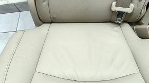 Заднее сиденье правое Lexus RX300 RX330 RX350 RX400h 04-09 кожа беж, с ремнем, с подлокотником, под химчистку, замято