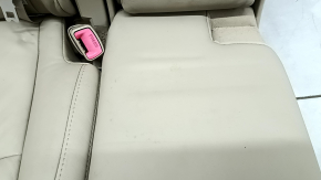 Заднее сиденье правое Lexus RX300 RX330 RX350 RX400h 04-09 кожа беж, с ремнем, с подлокотником, под химчистку, замято