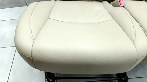 Заднее сиденье правое Lexus RX300 RX330 RX350 RX400h 04-09 кожа беж, с ремнем, с подлокотником, под химчистку, замято