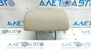 Tetieră spate stânga, rândul 2, Lexus RX300 RX330 RX350 RX400h 04-09, piele, bej, curățabilă chimic
