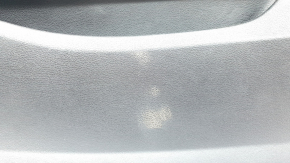 Panou ușă față dreapta pentru BMW X3 F25 11-17, negru, inserție din piele Elfenbein-Weiss cu cusături roșii, inserție cu aspect de lemn, necesită curățare, zgârieturi