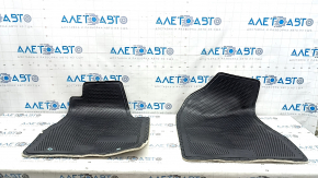 Комплект ковриков салона ткань Lexus RX300 RX330 RX350 RX400h 04-08 беж, под химчистку