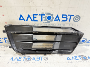 Решетка переднего бампера правая Audi Q5 80A 18-20 с хромом