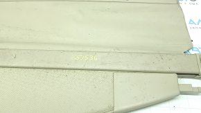 Шторка багажника Lexus RX300 RX330 RX350 RX400h 04-08 бежевая, под чистку, царапины, помята