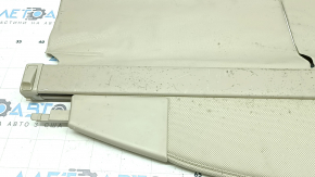 Шторка багажника Lexus RX300 RX330 RX350 RX400h 04-08 бежевая, под чистку, царапины, помята