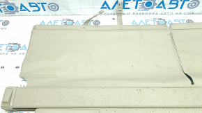 Шторка багажника Lexus RX300 RX330 RX350 RX400h 04-08 бежевая, под чистку, царапины, помята