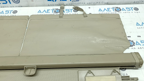 Шторка багажника Lexus RX300 RX330 RX350 RX400h 04-08 бежевая, под чистку, царапины, помята