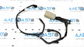 Защелка водительского ремня безопасности Lexus RX300 RX330 RX350 RX400h 04-09 бежевая