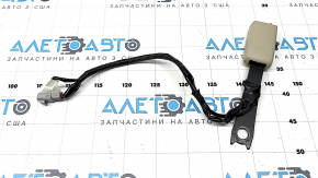 Защелка пассажирского ремня безопасности Lexus RX300 RX330 RX350 RX400h 04-09 бежевая