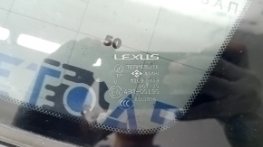 Форточка глухое стекло задняя правая Lexus RX300 RX330 RX350 RX400h 04-08 тонировка, с молдингом